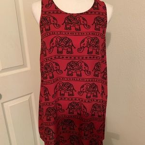 Cutest Elephant pattern dress.